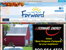 Tablet Screenshot of forwardcorp.com